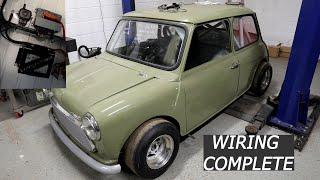 Classic Mini Miglia Stainless Exhaust Sounds Sweet - Diy Motorsport Wiring Is Finished