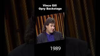 Vince Gill - 1989 Interview with Keith Bilbrey on Backstage Live