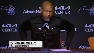 Jamahl Mosley Responds to Orlando Magic Loss vs. Utah Jazz, Utah Jazz Impressions | Post-Game