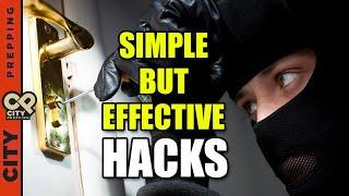 10 Easy & Inexpensive Hacks to Burglar-Proof Your Home