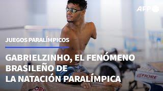 Gabrielzinho, el fenómeno brasileño de la natación paralímpica | AFP