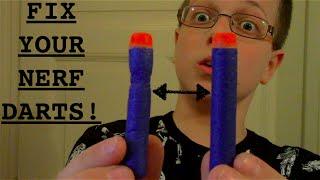 How To Fix Old/Broken Nerf Darts Tutorial