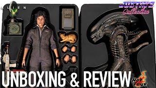 Hot Toys Alien Ripley & Big Chap Unboxing & Review