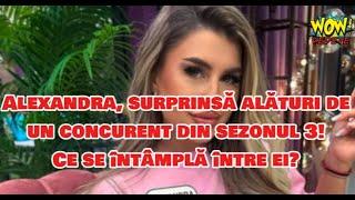 Alexandra, surprinsă alături de un concurent din sezonul 3! Ce se întâmplă între ei?