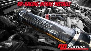 How to install an RR-Racing Intake tube for a Lexus IS 2014+