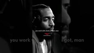 Nipsey On Embracing Your Position  Via: @Superstartvonline