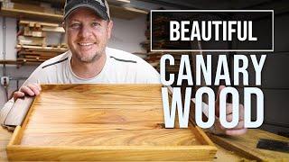 WOOD FINISH for Canarywood (+ Taco Tray Build!)