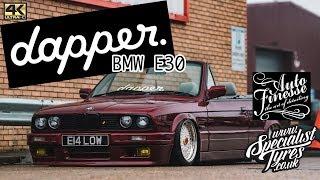 DAPPER BMW E30  -  Auto finesse Visit Specialist Tyres - 4K Full Video