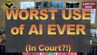 State AG Files AI-Generated Affidavit ABOUT the Perils of AI