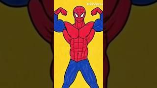 Mescular spiderman #pushpa2 #spiderman