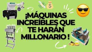 ¡MÁQUINAS INCREÍBLES que TE HARÁN MILLONARIO! 