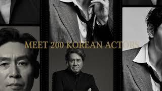 The Actor is Present! Meet 200 Korean Actors