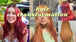 Hair Transformation: from red to blonde??? (+ my red hair tips)