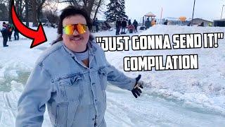 Best of Larry Enticer | Just Gonna Send It Snowmobile Compilation 2025