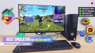 How to Play FREE FIRE in 1GB/2GB RAM Old PC and Laptop ? Without Graphics Card ? Watch This Now!