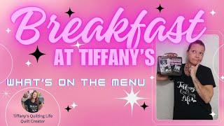 Breakfast At Tiffany's ️  Episode: 1 -Make a set of 4 Placemats-