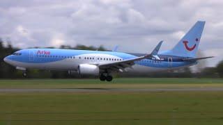 10 minutes of plane spotting at Groningen airport Eelde [EHGG/GRQ]