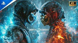 Mortal Kombat 11 - Scorpion vs sub zero ( FIGHT SCENE ) 4K gameplay