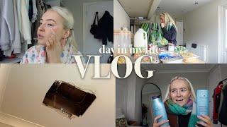 Day in my life | small house drama, GRWM, what I eat in a day + food shopping