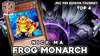 JNC Edison PS5 Tournament Top 4 Frog Monarch Deck Profile! Ft. Nick Ma
