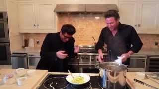 Hanging with Harris - Chef Scott Conant Blooper