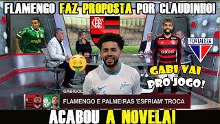 REVIRAVOLTA! "ACABOU A NOVELA GABIGOL" FLAMENGO QUER CLAUDINHO, BRUNO HENRIQUE TÁ FORA!