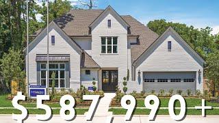 New Homes for Sale Houston Texas | David Weekly - Layton Model| Modern Luxury Homes Near Houston