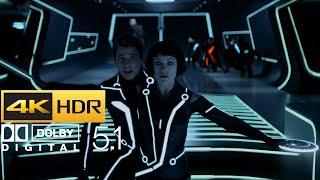 TRON: Legacy - Club fight scene - (Open Matte - HDR - 4K - 5.1)