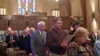 Traditional worship service at Faith Lutheran Church