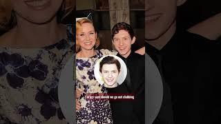 Tom Holland CLUBBING with his MOM??#shorts #tomholland #hollywood #actor #spiderman
