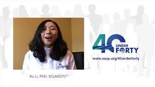 Xu Li, PhD, SC(ASCP)CM  2019 ASCP 40 Under Forty Honoree