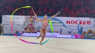 Sofia Ilteryakova Ribbon Junior Moscow Championship 2023