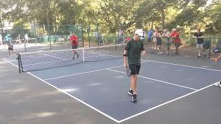 BACKAHAND SLICES VS 5.0 PLAYERS! North vs South Pickleball Tournament at Kingston in Myrtle Beach SC