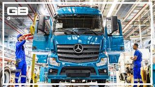 La linea di Produzione Mercedes Actros è un Capolavoro