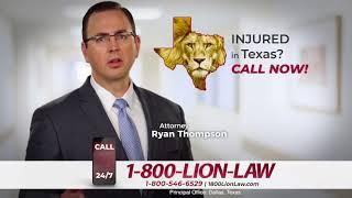 DFW Car Accident Lawyer | FREE CONSULTATION | Thompson Law | 1-800-LION-LAW