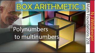 The big step from polynumbers to multinumbers!! | Math Foundations 228 | N J Wildberger