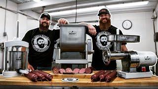 How to make Summer Sausage (At Home!) By The Bearded Butchers!