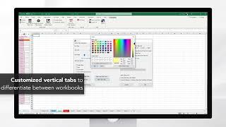 XLNavigator Excel Vertical Tabs