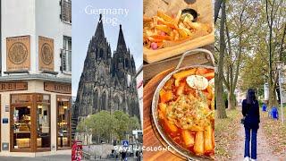 vlog in Germany ⋆ ep.2  cable car, heumarkt köln, malls, japanese garden, parks & schweinshaxe