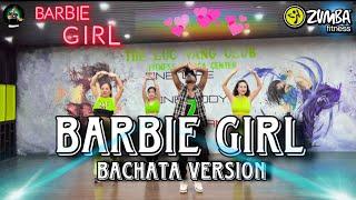 Barbie Girl | Bachata Version | Basic Zumba Dance Choreography zinpawan | Basic Bachata