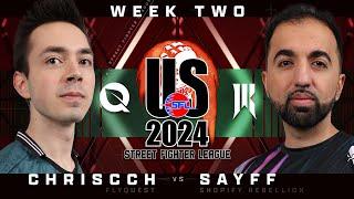 ChrisCCH (Ed) vs. Sayff (Ken) - Bo3 - Street Fighter League Pro-US Week 2