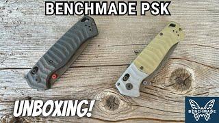 UNBOXING ~ THE BENCHMADE PSK!! 593BK