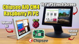 The Chipsee AIO-CM4-101 is An Amazing AIO Touchscreen RPi CM4 PC!