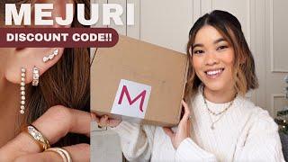 MEJURI HAUL AND DISCOUNT CODE | All of my favorite Mejuri pieces to give or receive as gifts!