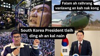 Falam ah Vãñlawng kahnak kong South Korea president tlaih ding ah an kal hnawh nain