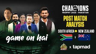 Game On Hai | Post-Match Show - South Africa vs New Zealand | tapmad