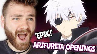 Non Rapper Reacts to ARIFURETA OPENINGS (1-4) | FIRST TIME REACTION!