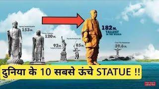 Top 10 tallest statues in the world . || Unique Knowledge ||