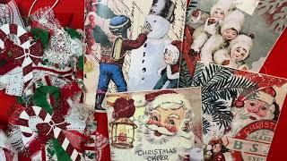 Christmas easy ephemera pockets