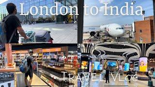 LONDON TO INDIA TRAVEL VLOG  | UK TAMIL VLOG | VIRGIN ATLANTIC FLIGHT EXPERIENCE